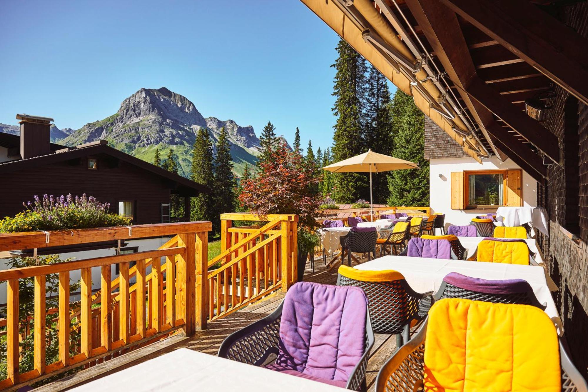 Hotel Petersboden Lech am Arlberg Esterno foto